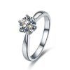 illuminated Star Silver Ring