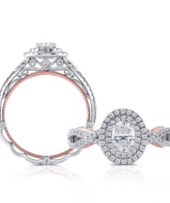 Luxury 1 Carat Oval Diamond Engagement Ring