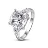 Mystic 1.5 Carat Miosanite Diamond Ring