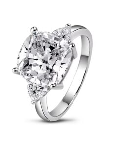 Mystic 1.5 Carat Miosanite Diamond Ring