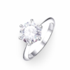 Ladies Round Cut Engagement Ring