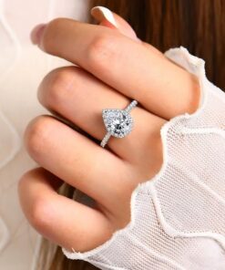 Starling 1 Carat Pear Engagement Ring