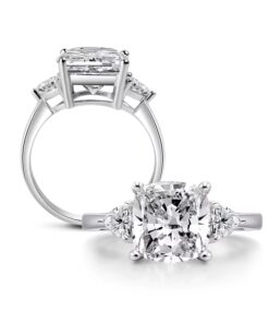 Mystic 1.5 Carat Miosanite Diamond Ring
