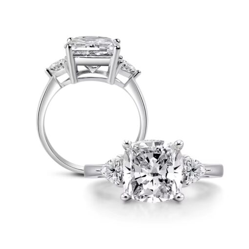 Mystic 1.5 Carat Miosanite Diamond Ring