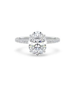 Starlight 1 Carat Miosanite Diamond Engagement Ring