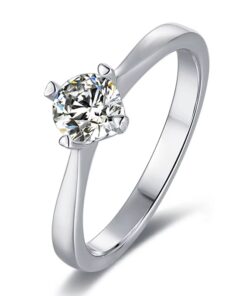 Brilliance Round Cut Engagement Ring