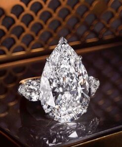 Ascending 1.5 Carat Pear Engagement Ring