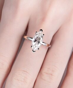 Arctic Marquise Engagement Ring
