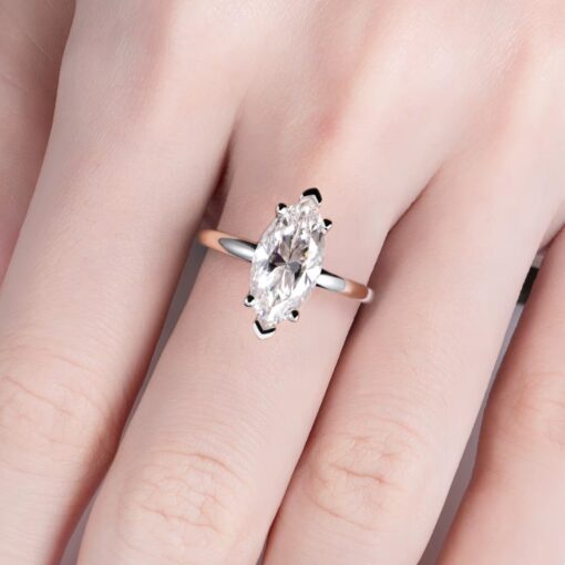 Arctic Marquise Engagement Ring