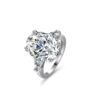 Galaxy Oval Engagement Ring