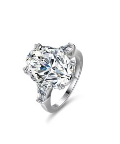 Galaxy Oval Engagement Ring