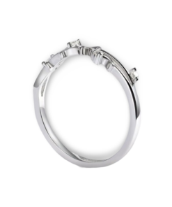 Eternal Branch Moissanite Band