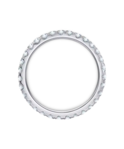 Full Lure Moissanite Band