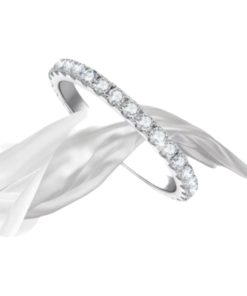 Full Lure Moissanite Band