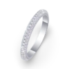 Shimmering Moissanite Band
