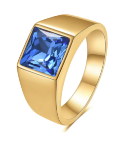Golden Virtue Titanium Ring