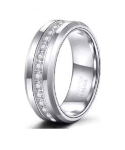 Tungsten Eternity Ring