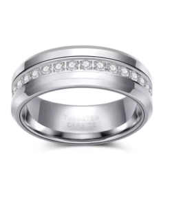 Tungsten Eternity Ring