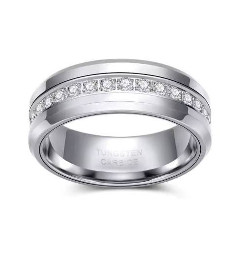 Tungsten Eternity Ring
