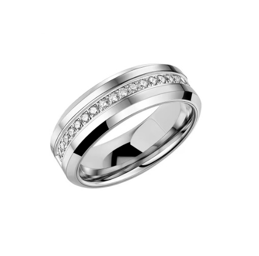 Tungsten Eternity Ring