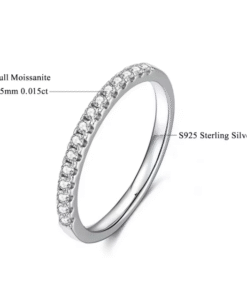 Pure Lure Moissanite Band